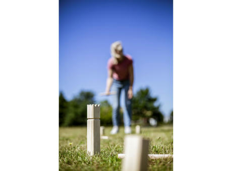 Kingdom Kubb Outdoor Game Spiel