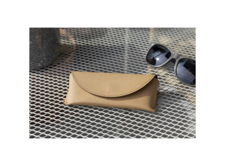 Recycled Leather Sunglasses Pouch  Brillen-Etui