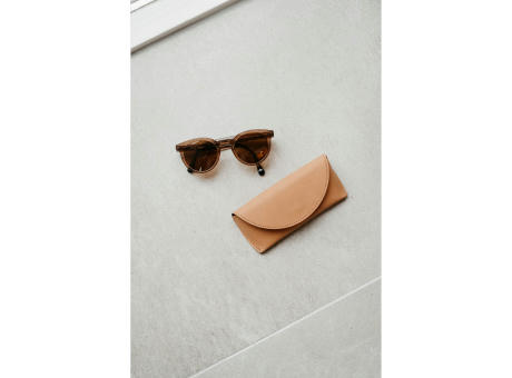 Recycled Leather Sunglasses Pouch  Brillen-Etui