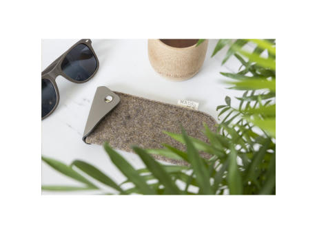 Recycled Felt Sunglasses Pouch Brillen-Etui