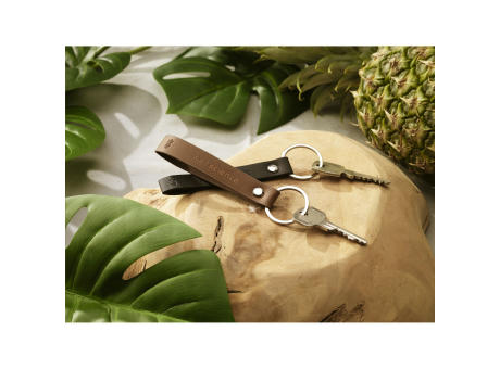 Vegan Pineapple Leather Keyring Schlüsselanhänger