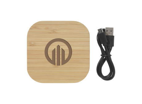 Bamboo 5W Wireless Charger kabelloses Ladegerät