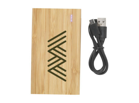 Bamboo 4000 Powerbank externes Ladegerät