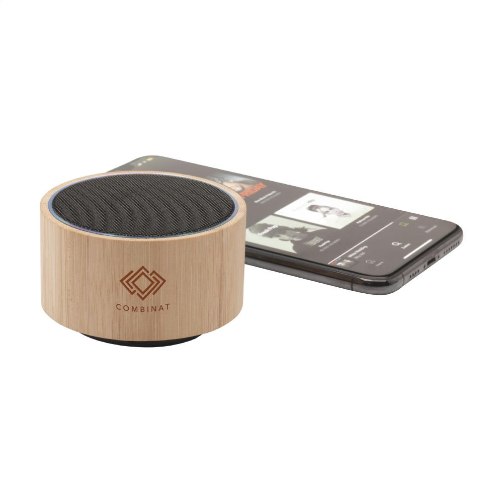 Wave Bambus Wireless Speaker kabelloser Lautsprecher