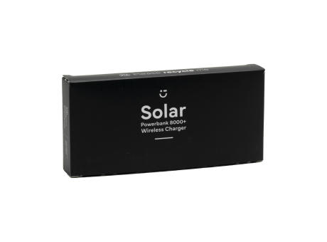 Solar Powerbank 8000+ Wireless Charger Ladegerät