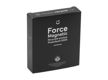 Force Magnetic RCS Recycled Wireless Powerbank 5000