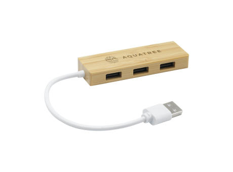 Bamboo USB Hub