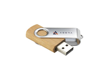 USB Twist Bamboo 8 GB