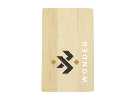 CreditCard USB Bamboo 64 GB