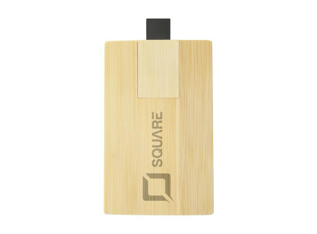 CreditCard USB Bamboo 64 GB