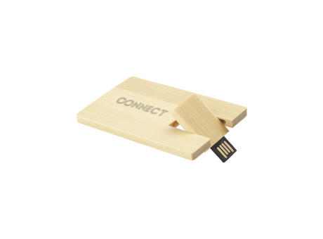 CreditCard USB Bamboo 64 GB