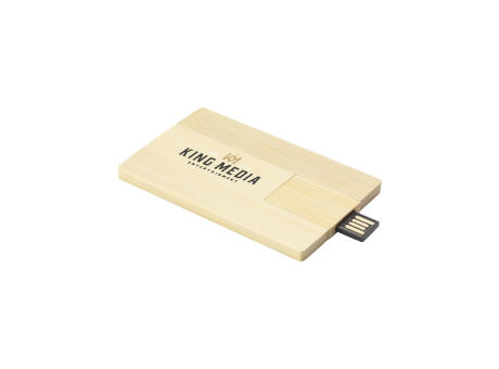 CreditCard USB Bamboo 64 GB