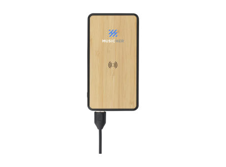 Boru Bamboo RCS Recycled ABS Powerbank Wireless Charger