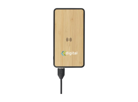 Boru Bamboo RCS Recycled ABS Powerbank Wireless Charger