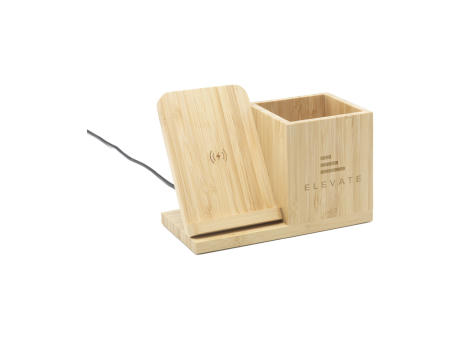 Bamboo Boss 15W Ladestation/Stifthalter