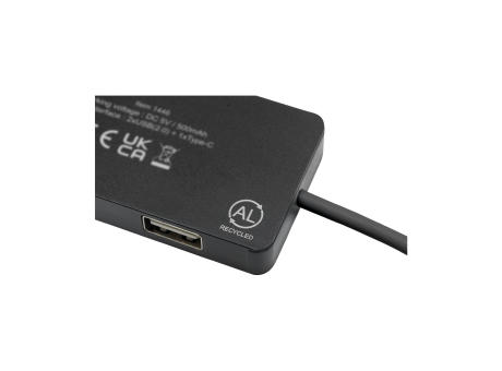 Tecco GRS Recycled Alu USB Hub