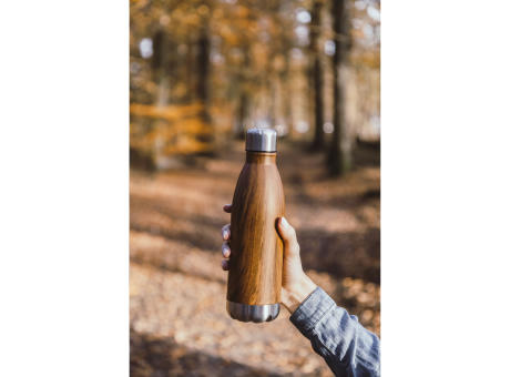 Topflask Wood 500 ml Trinkflasche