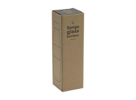 Senga Glass Bamboo 500 ml Trinkflasche