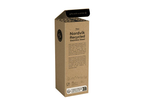 Nordvik RCS Recycled Steel 500 ml Trinkflasche