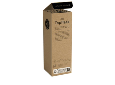 Topflask RCS Recycled 500 ml single wall Trinkflasche