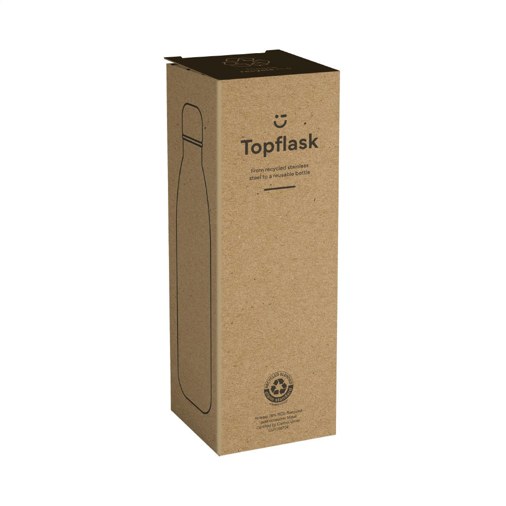 Topflask RCS Recycled 500 ml single wall Trinkflasche