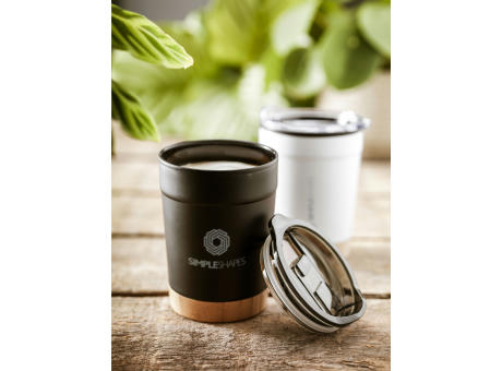 Kobe Bamboo RCS Recycled Steel 350 ml Kaffeebecher