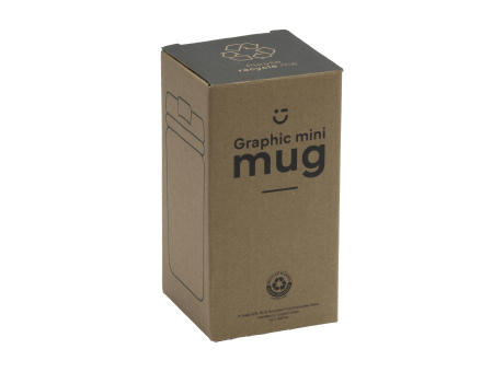 Graphic Mini Mug RCS Recycled Steel 250 ml Thermobecher