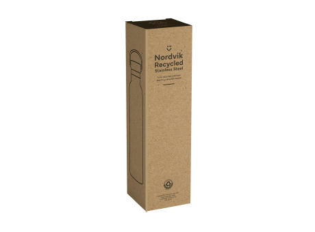 Nordvik RCS Recycled Steel 750 ml Trinkflasche