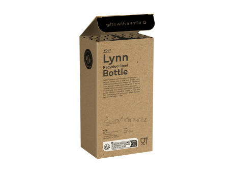 Lynn RCS Recycled Steel Bottle 500 ml Thermosflasche