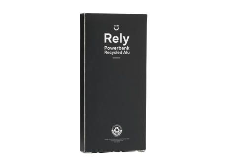 Rely Powerbank 10000 RCS Recycled Alu