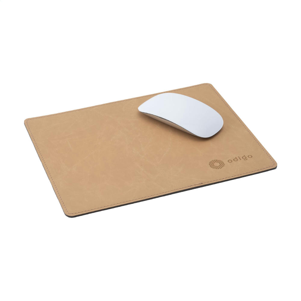 Recycled Leather Mousepad Mausmatte