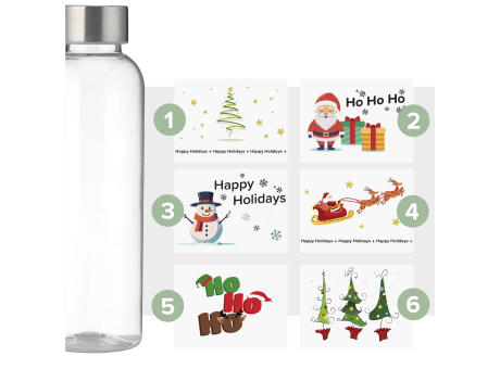 Senga GRS RPET Bottle 500 ml X-Mas