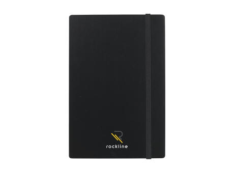 Bamboo Journal Naked Spine Notebook Black A5