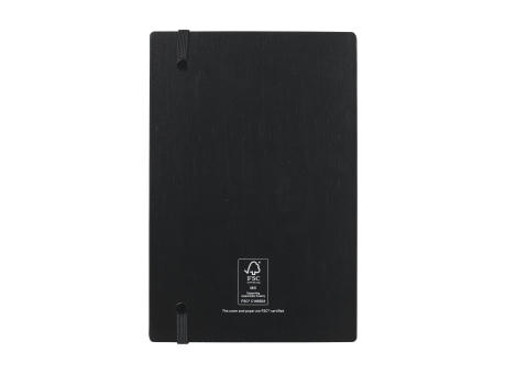 Bamboo Journal Naked Spine Notebook Black A5