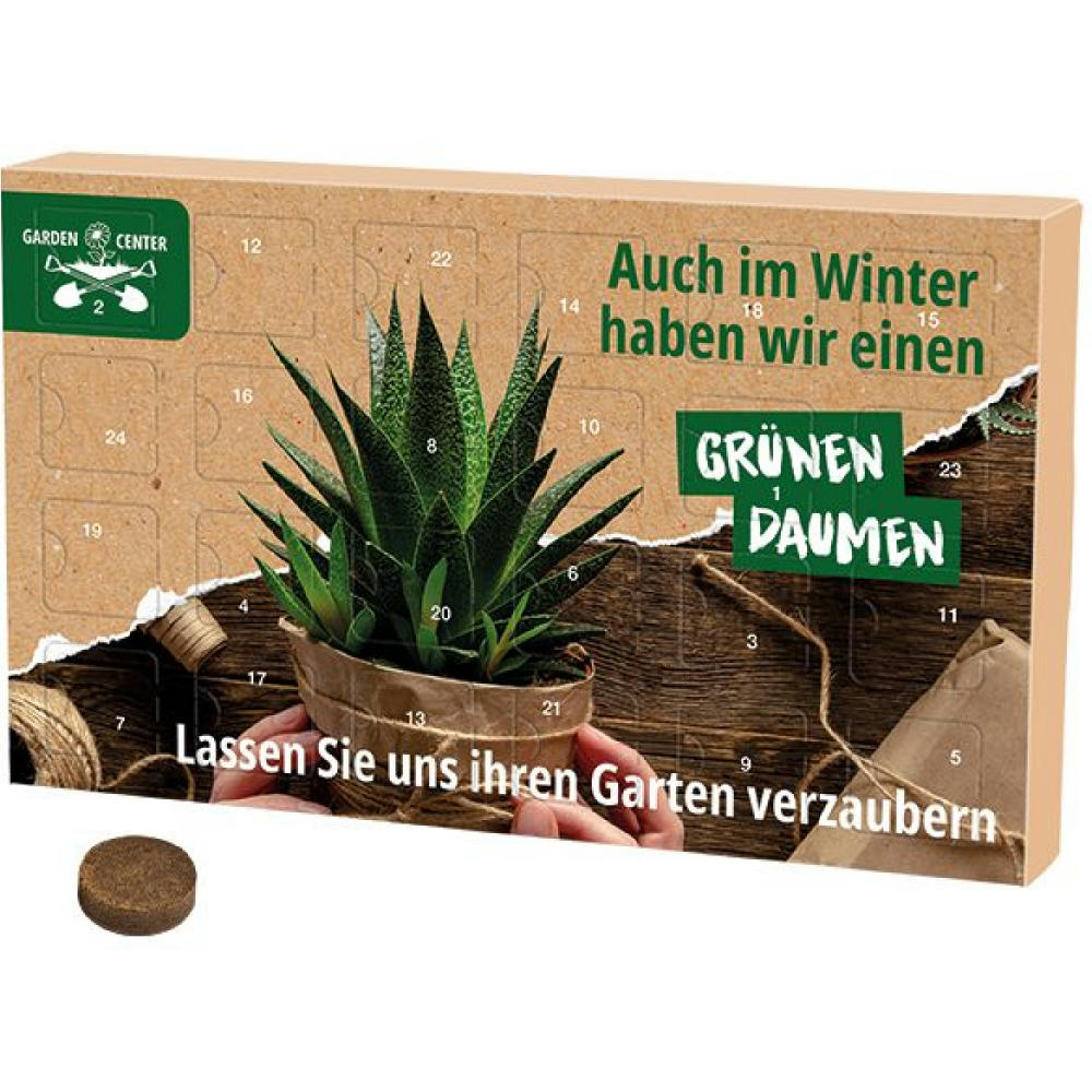 Adventskalender ECO L mit Samentütchen