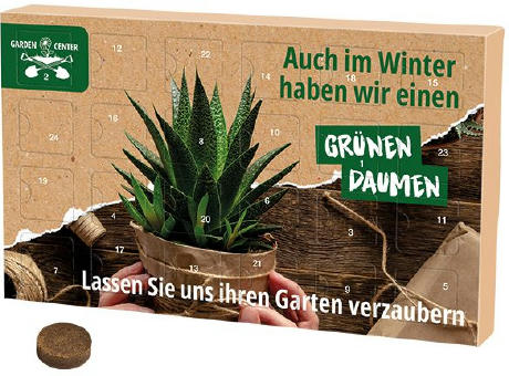 Adventskalender ECO L mit Samentütchen