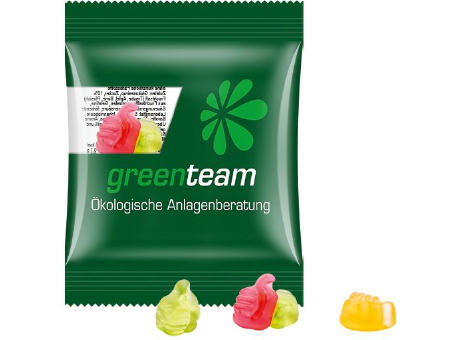 Minitüte 15g, Fruchtgummi Standardformen