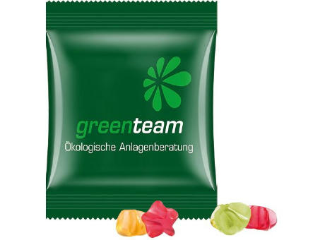 Minitüte 15g, Fruchtgummi Standardformen