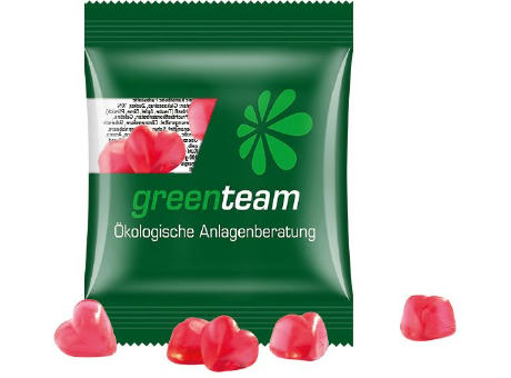 Minitüte 15g, Fruchtgummi Standardformen