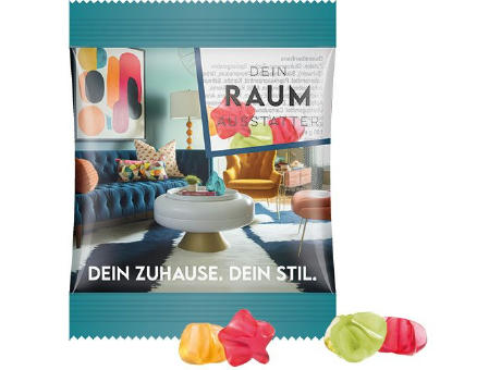 Minitüte 10g, Fruchtgummi Standardformen