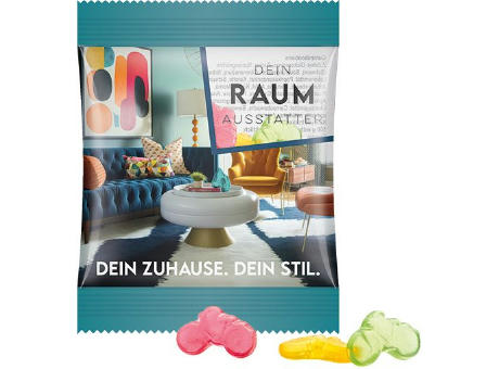 Minitüte 10g, Fruchtgummi Standardformen