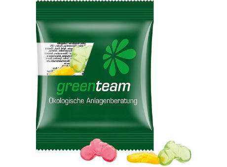 Minitüte 10g, Fruchtgummi Standardformen