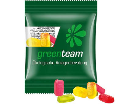 Minitüte 10g, Fruchtgummi Standardformen