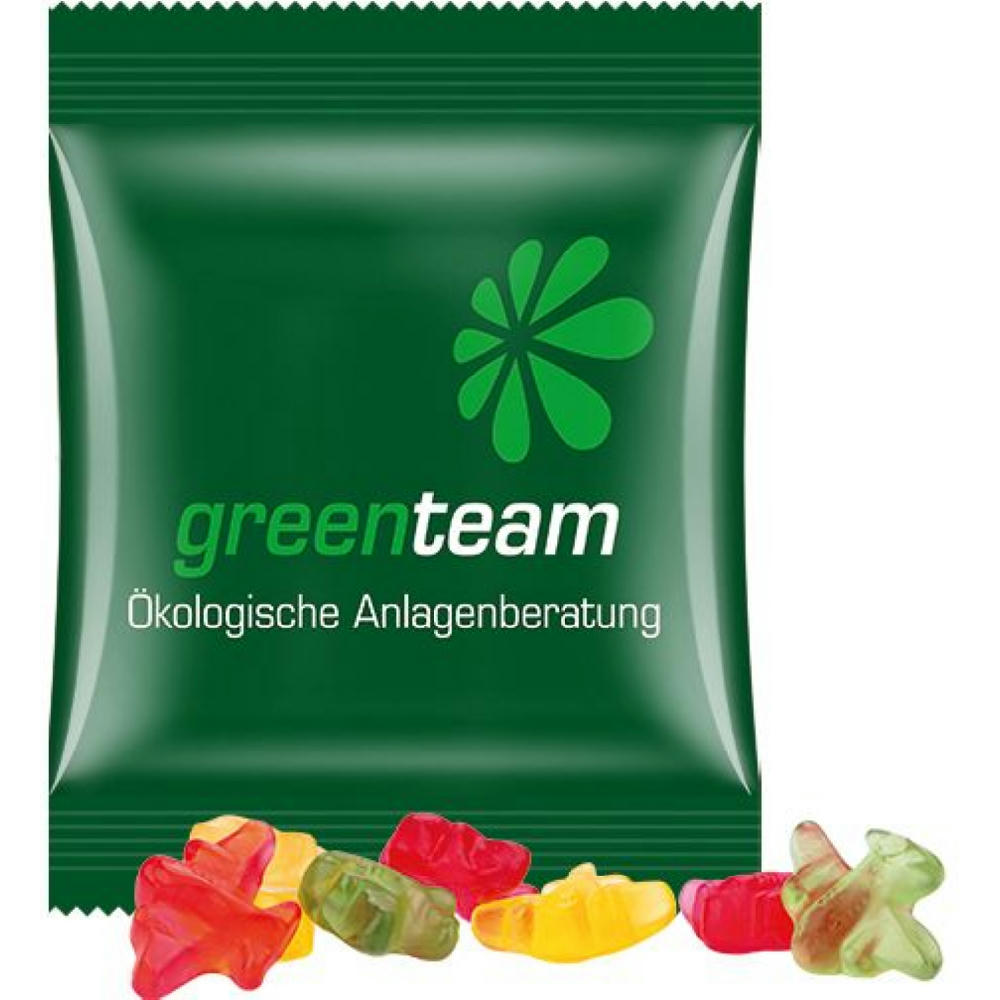 Minitüte 10g, Fruchtgummi Standardformen