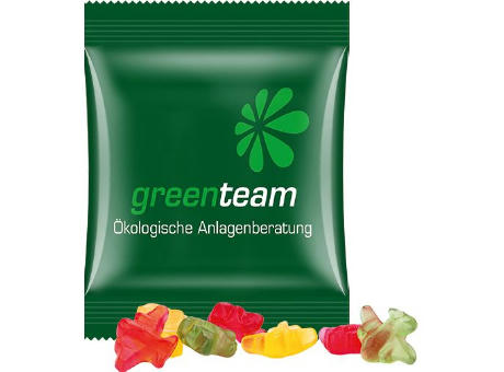 Minitüte 10g, Fruchtgummi Standardformen