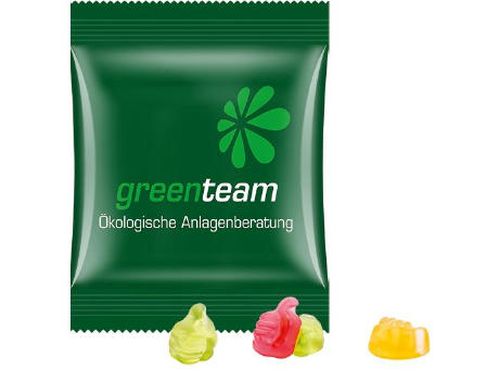 Minitüte 10g, Fruchtgummi Standardformen