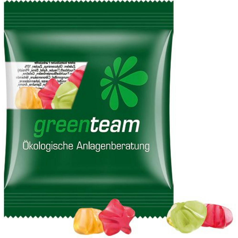 Minitüte 10g, Fruchtgummi Standardformen