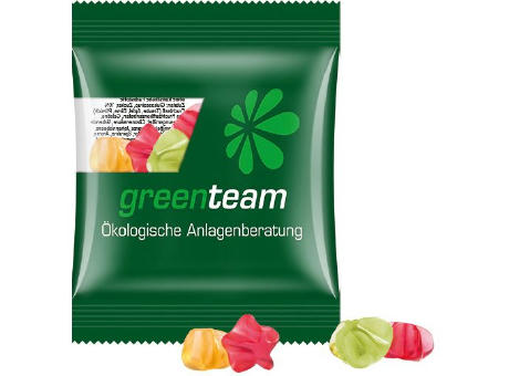 Minitüte 10g, Fruchtgummi Standardformen