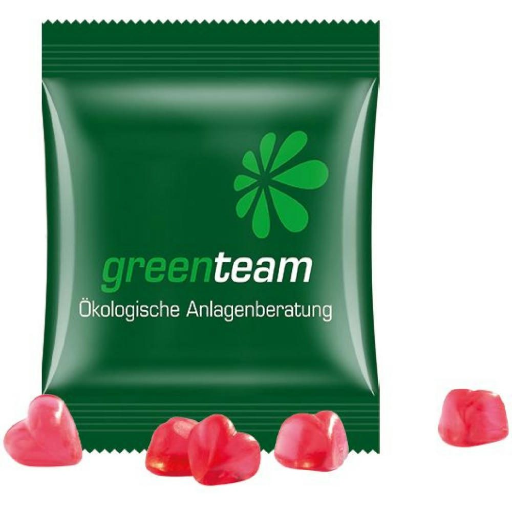 Minitüte 10g, Fruchtgummi Standardformen