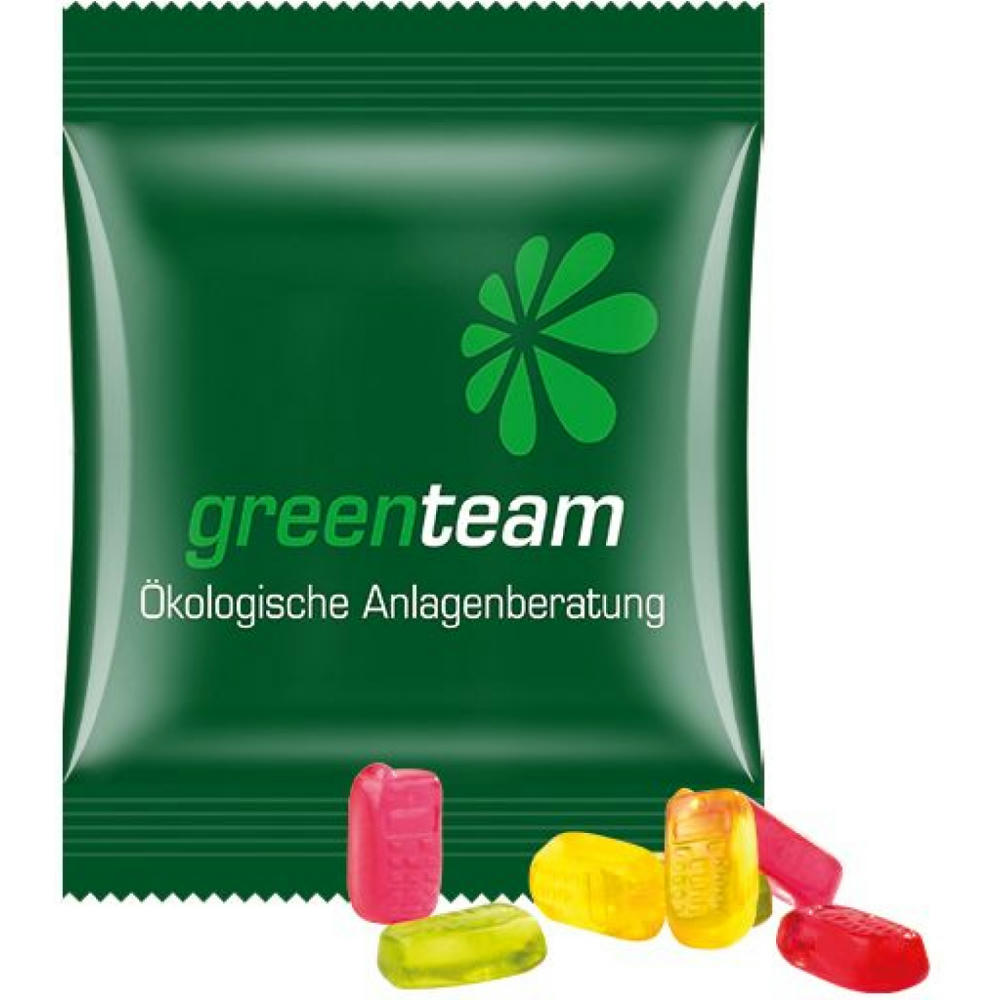 Minitüte 10g, Fruchtgummi Standardformen